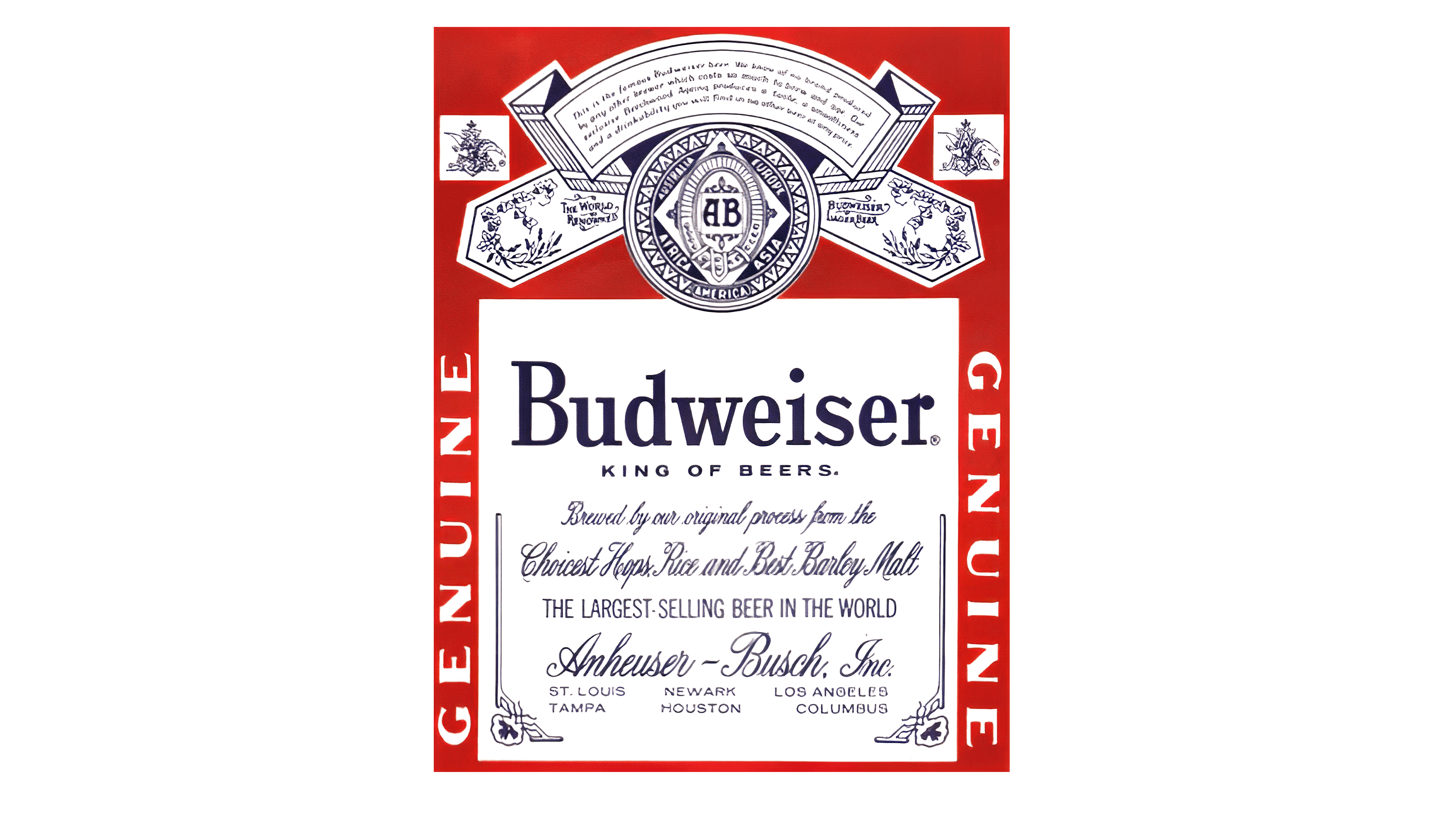 Budweiser 1945 1945 – 1987