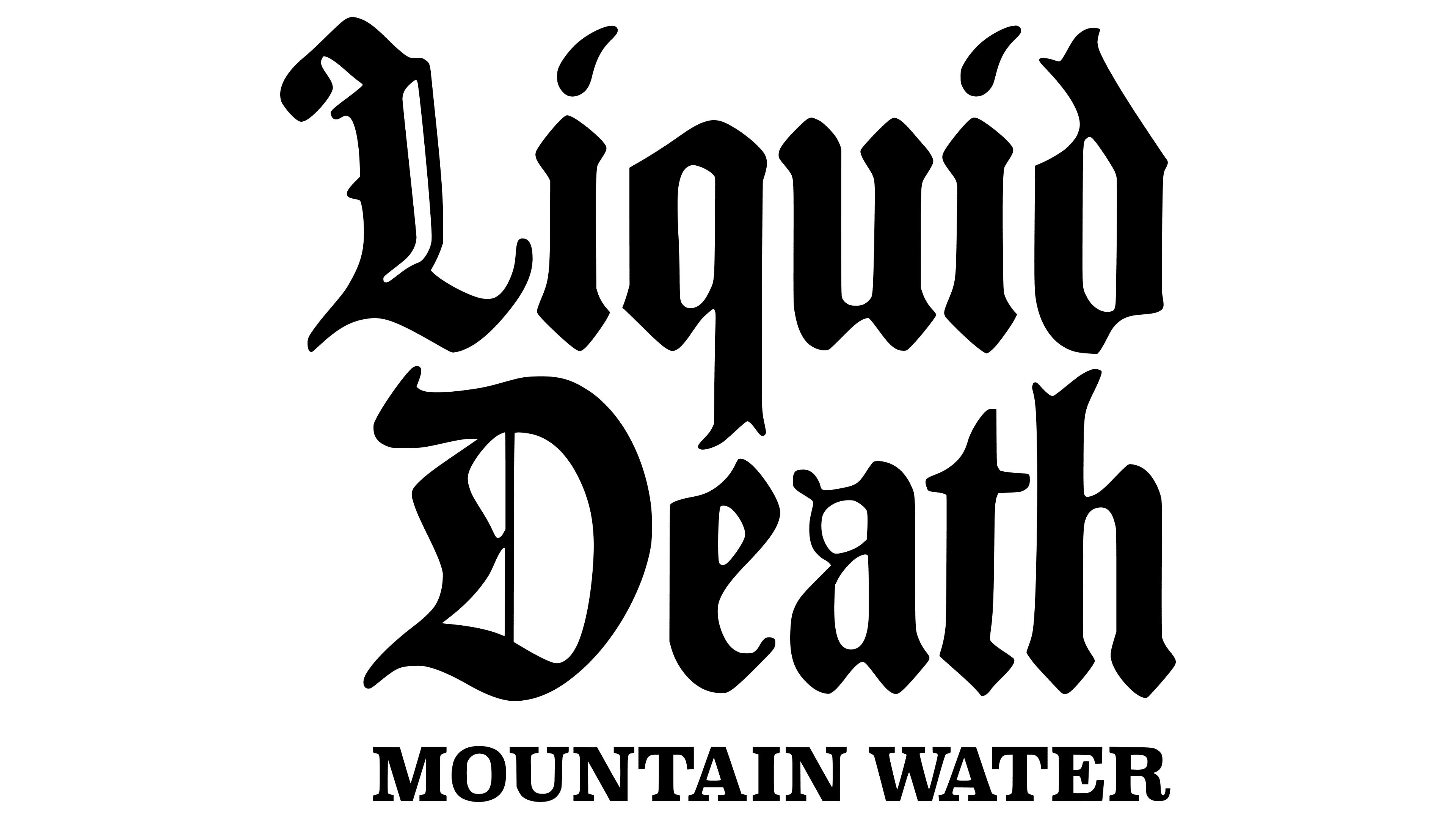 Logo von Liquid Death