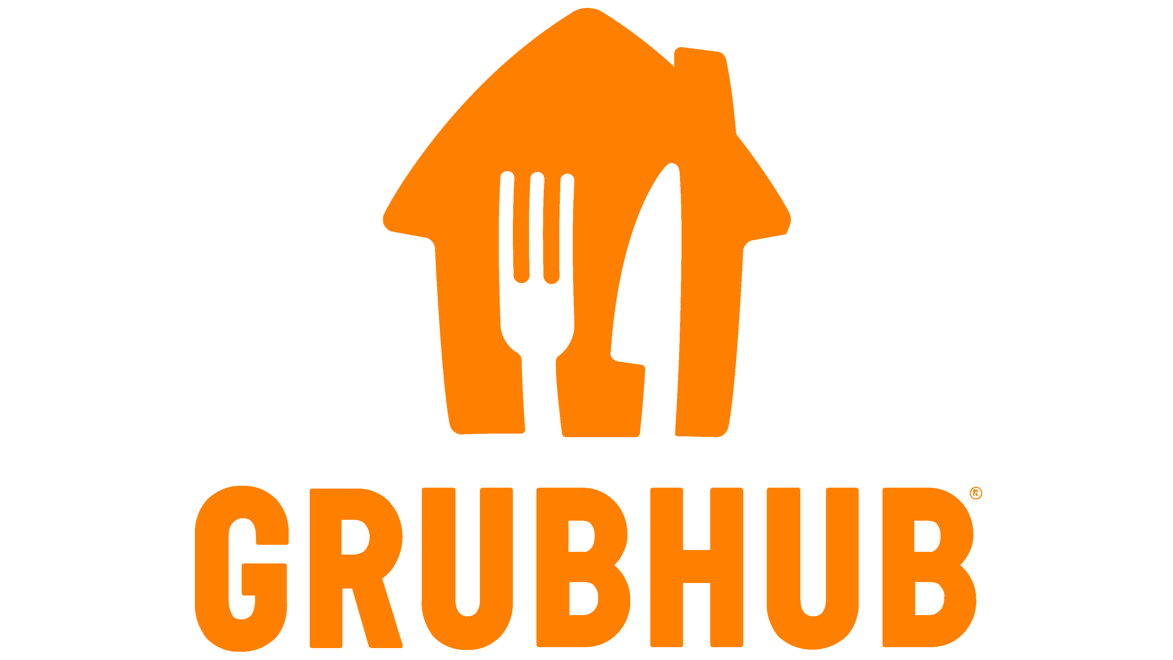 Logo von Grubhub (food)